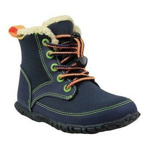 BOGS Waterproof K SKYLER Lace Up Winter Boots Boys Youth Size 3 NEW Navy Blue